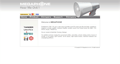 Desktop Screenshot of megaphone.com.my