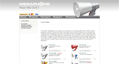 Desktop Screenshot of hailer.megaphone.com.my