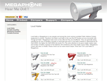 Tablet Screenshot of hailer.megaphone.com.my
